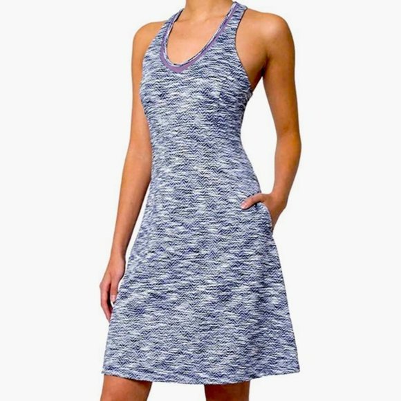 MPG Dresses & Skirts - MPG Athletic Blue & White Dress